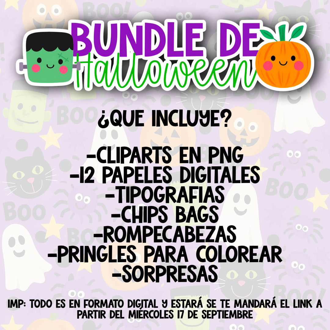 Bundle digital de Halloween
