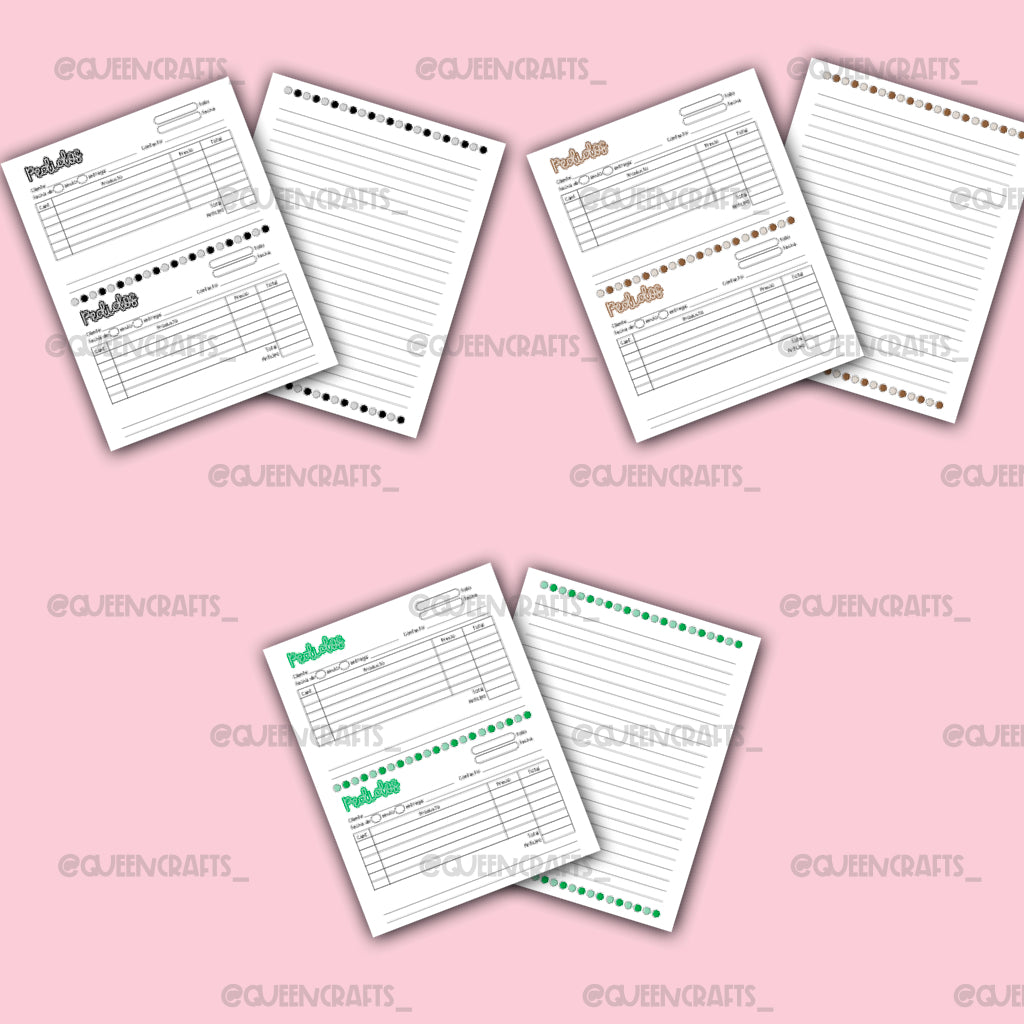 Libreta de pedidos digital